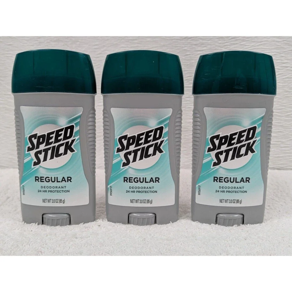 Speed Stick - Regular - Mens - Deodorant - 3 oz - 3 Pack